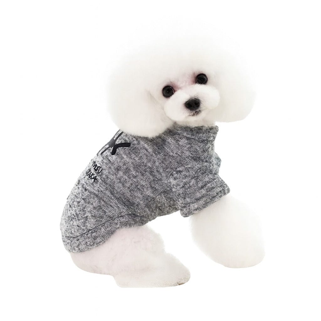 TechnuPet Cat Sweaters Fishbone Winter Pet Sweatshirt