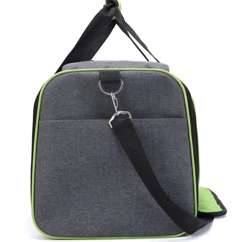 TechnuPet Cat Transport Foldable Portable Cat Travel Carrier Bag