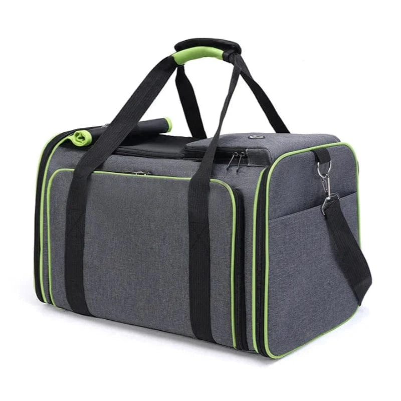TechnuPet Cat Transport Foldable Portable Cat Travel Carrier Bag