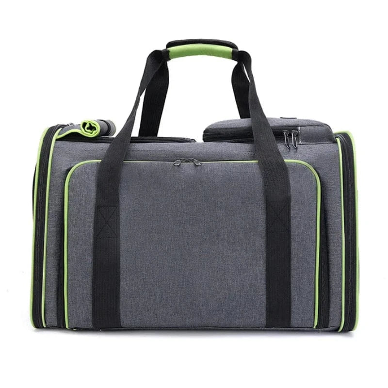 TechnuPet Cat Transport Foldable Portable Cat Travel Carrier Bag