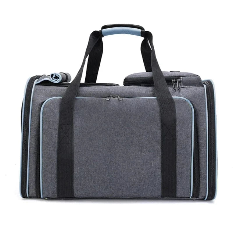 TechnuPet Cat Transport Foldable Portable Cat Travel Carrier Bag