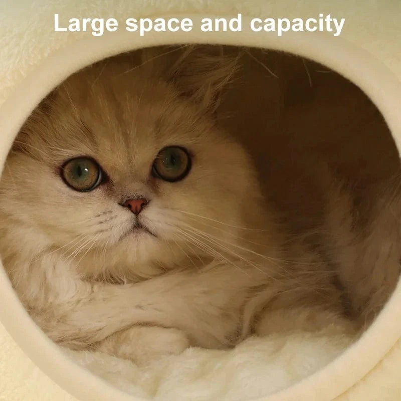 TechnuPet Cat Bed Frog Villa Cat Bed