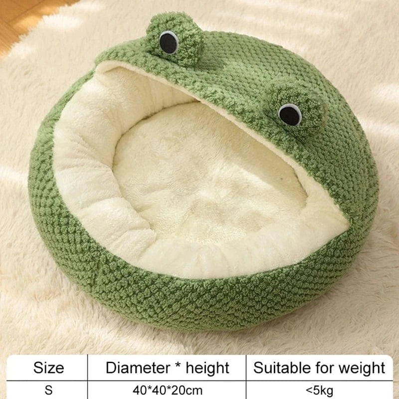 TechnuPet Cat Bed Frog Villa Cat Bed