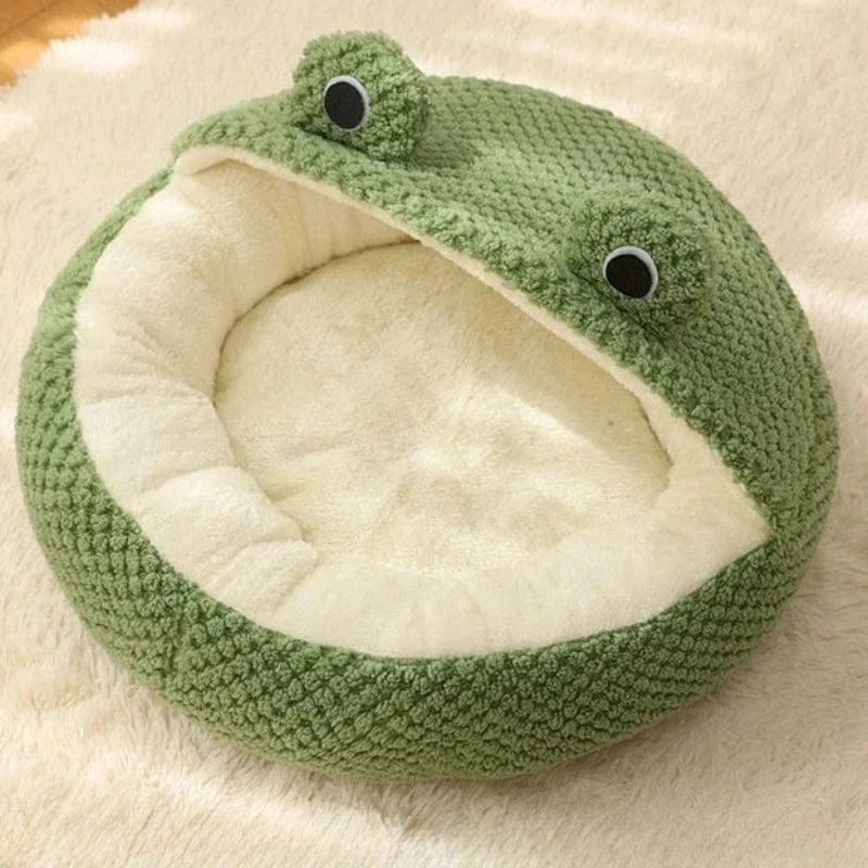 TechnuPet Cat Bed Frog Villa Cat Bed