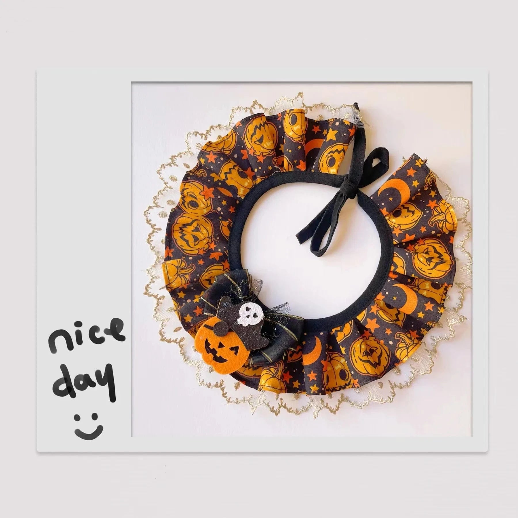 TechnuPet Cat Halloween Costumes Halloween Cat Collar