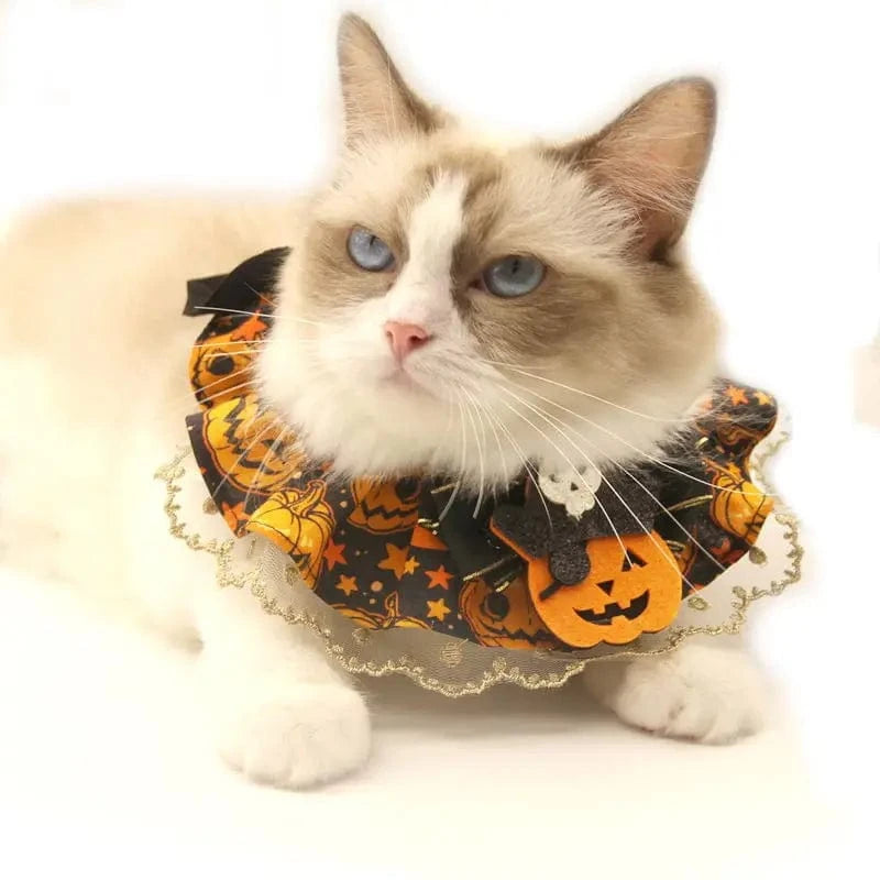 TechnuPet Cat Halloween Costumes Halloween Cat Collar