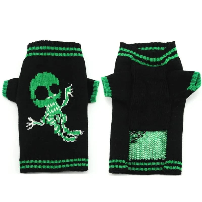 TechnuPet Dog Sweaters Green / S Halloween Dog Sweater