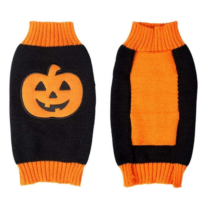 TechnuPet Dog Sweaters Orange / XXL Halloween Dog Sweater