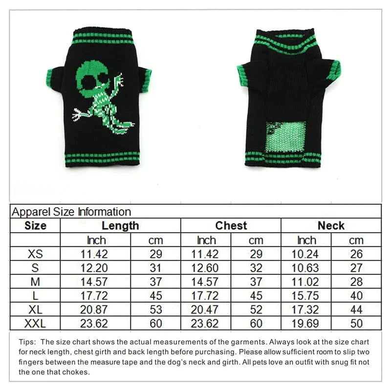 TechnuPet Dog Sweaters Halloween Dog Sweater