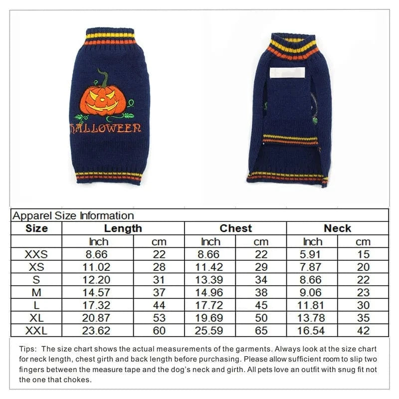 TechnuPet Dog Sweaters Halloween Dog Sweater
