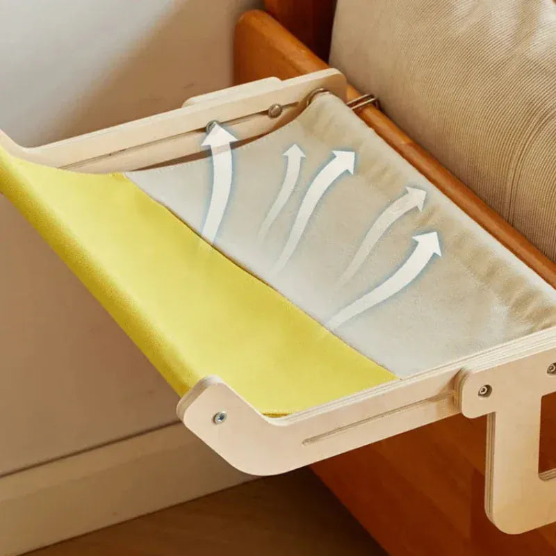 TechnuPet Cat Hammock Hanging Bedside Cat Hammock