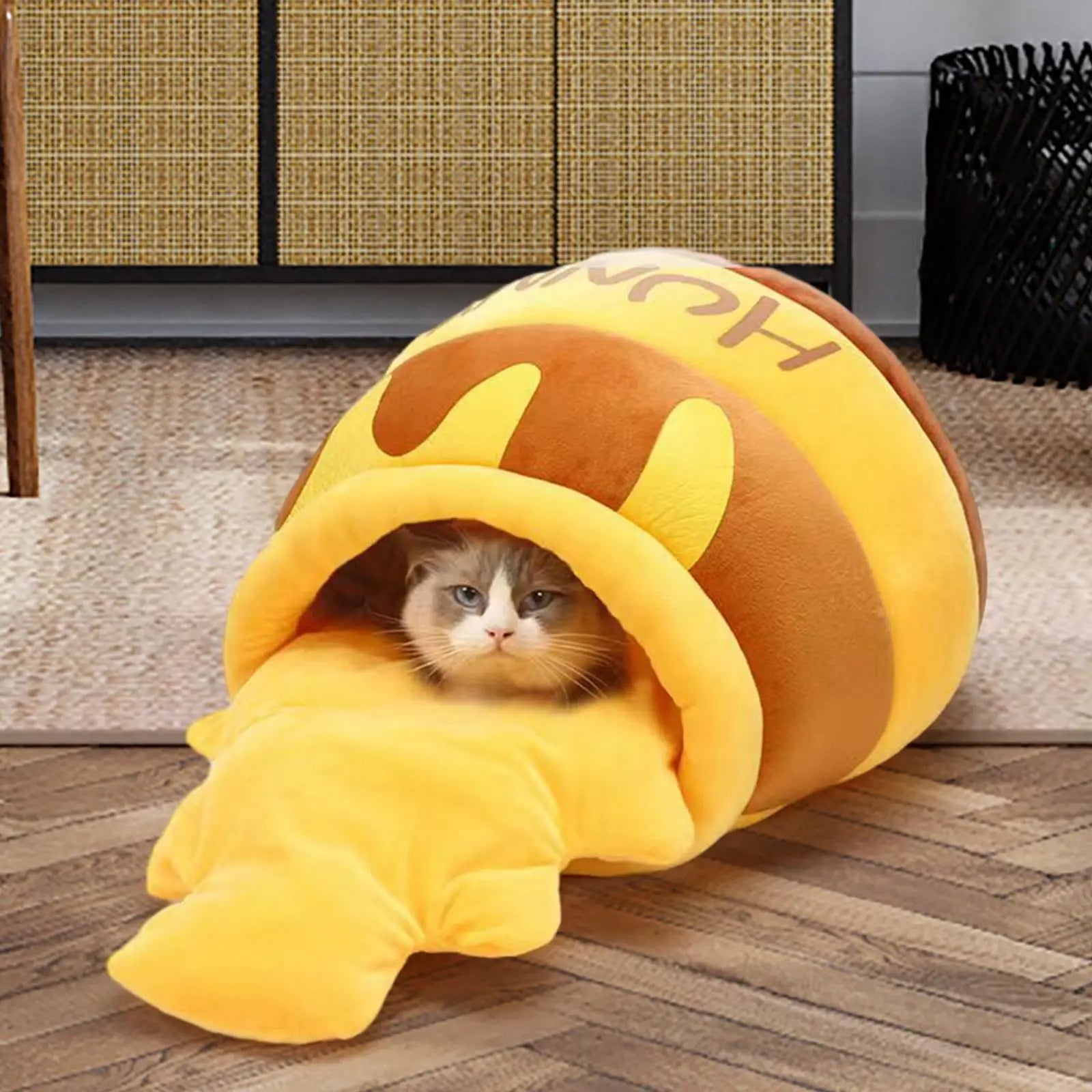 TechnuPet Cat Bed Honey Pot Cave Cat Bed