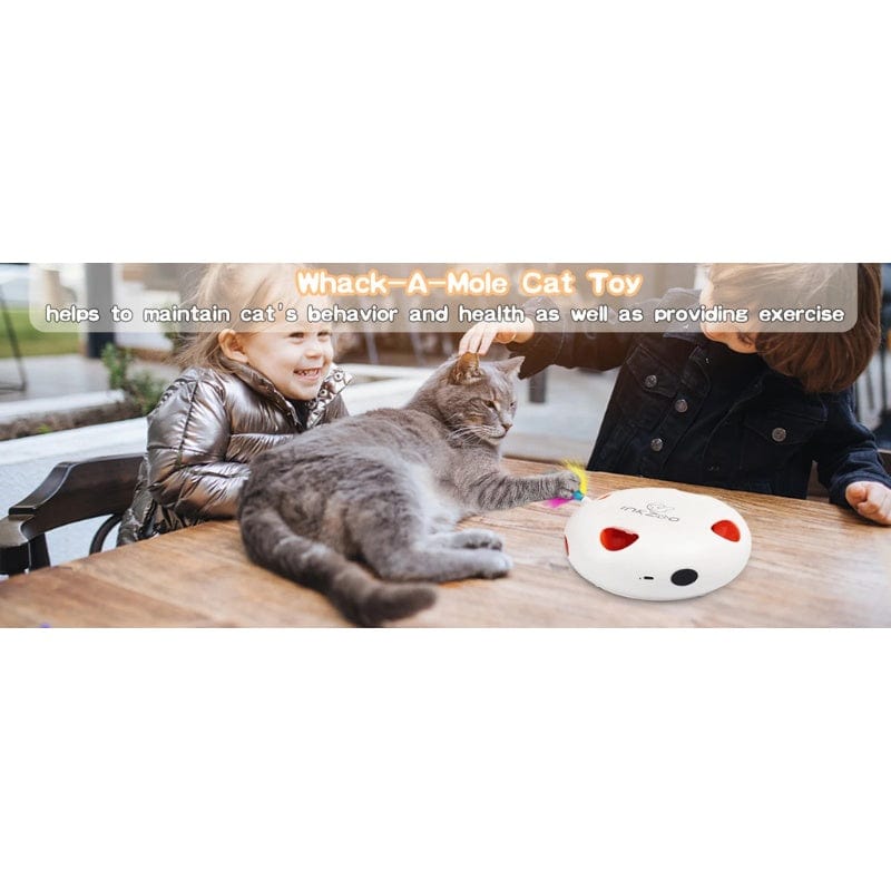 TechnuPet Smart Cat Toys Interactive Whack-A-Mole Cat Toy