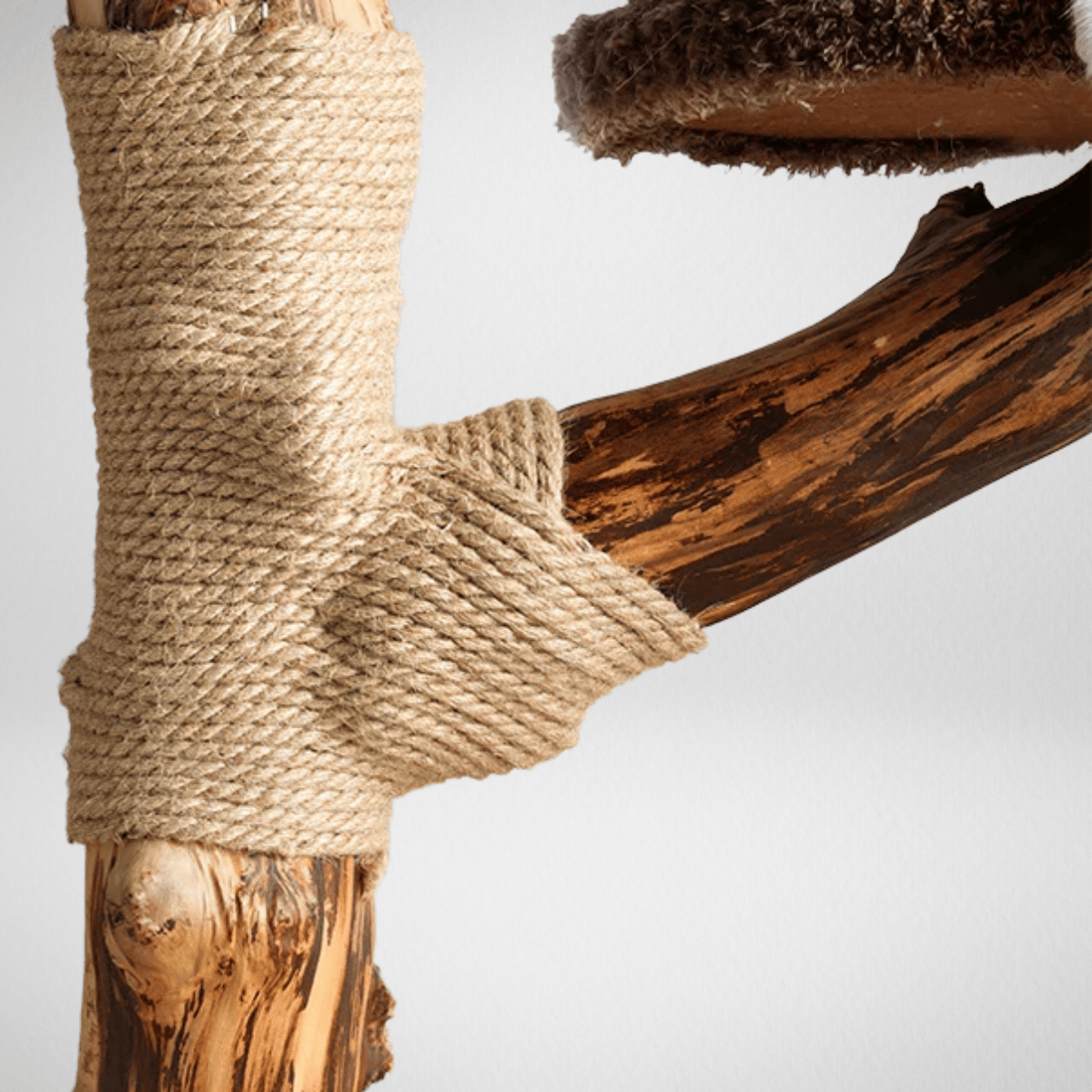 TechnuPet Cat Tree Large Tree Wooden Cat Tower