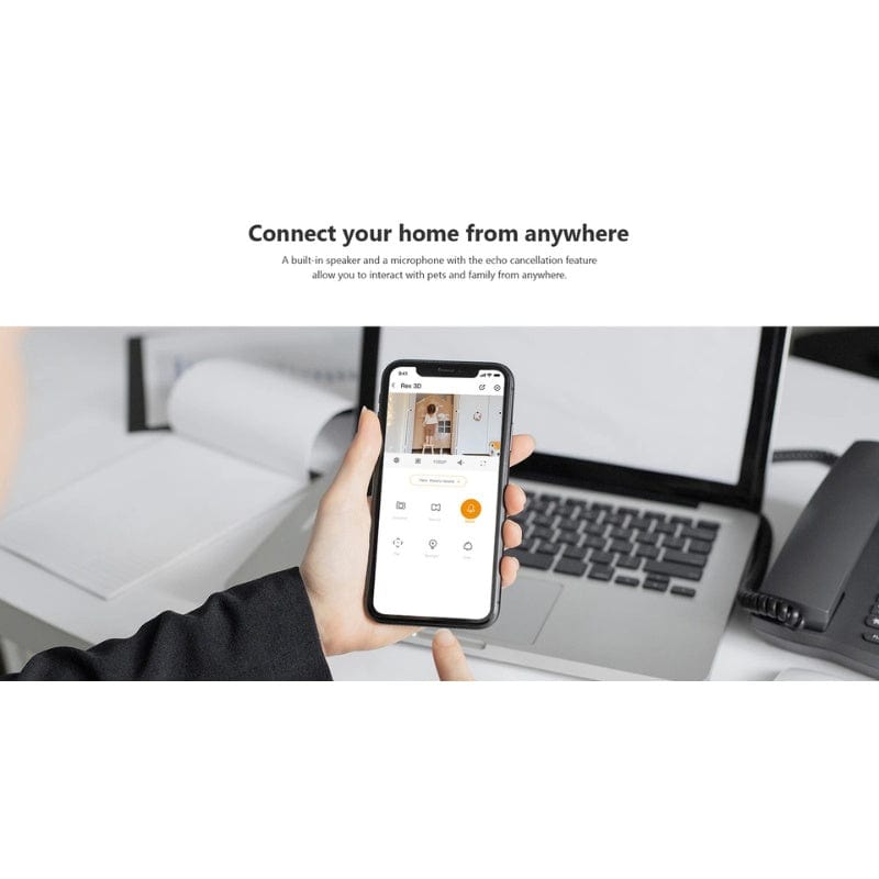 TechnuPet Cat Camera MP Indoor Wi-Fi PTZ Camera