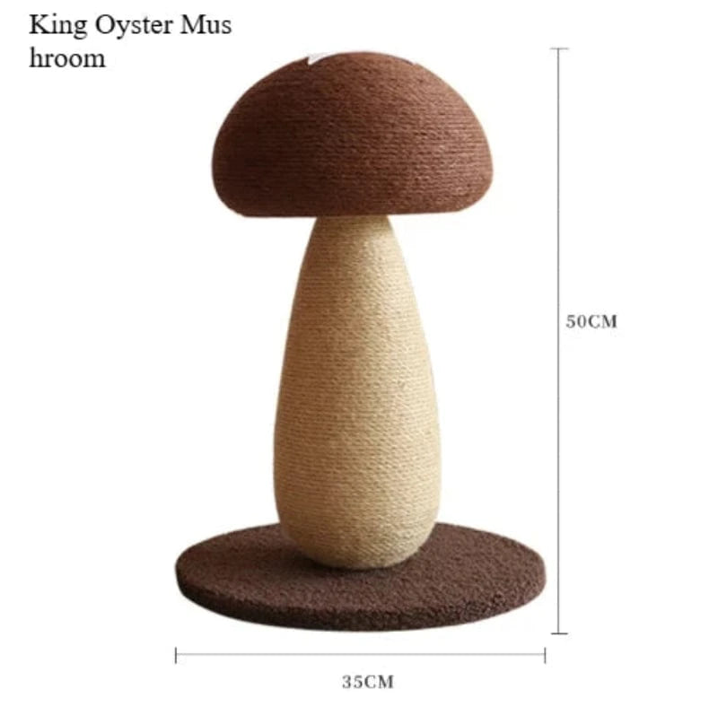TechnuPet Cat Scratching Post France / 11 Mushroom Cat Scratching Post