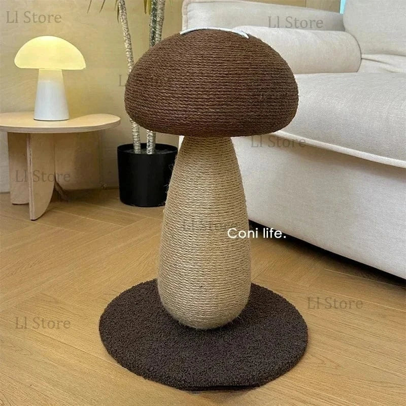 TechnuPet Cat Scratching Post Mushroom Cat Scratching Post