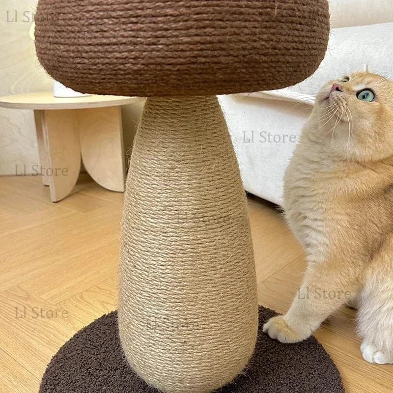 TechnuPet Cat Scratching Post Mushroom Cat Scratching Post