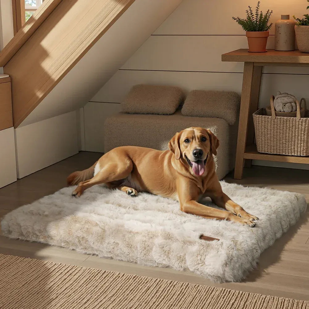 TechnuPet Dog Bed Plush Dog Bed