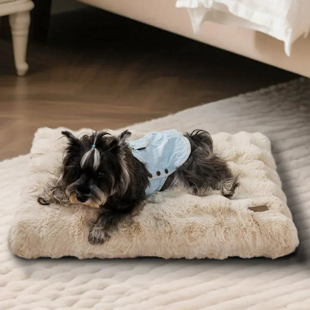 TechnuPet Dog Bed Plush Dog Bed