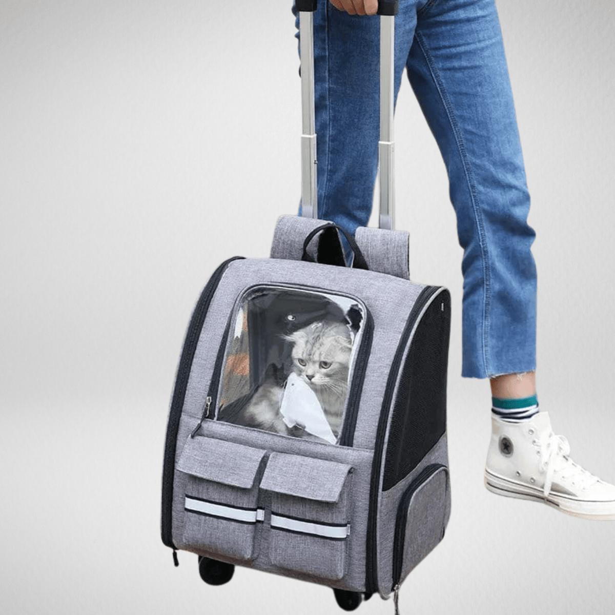 TechnuPet Pull rod style 1 Portable Cat Carrier