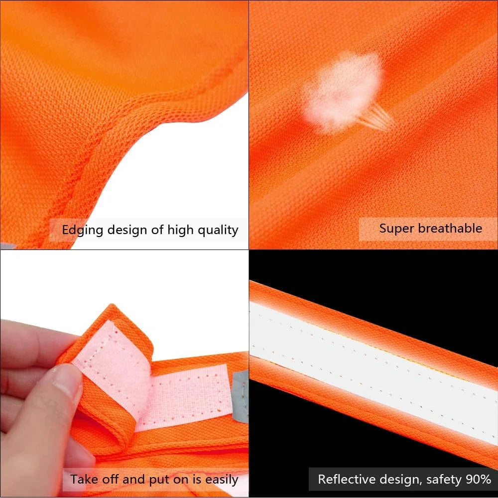TechnuPet Reflective Dog vest Reflective Dog Safety Vest