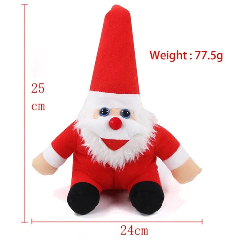 TechnuPet Dog Christmas Outfit Riding Santa Claus Christmas Dog Outfit