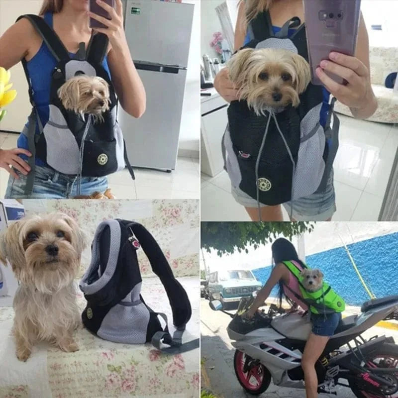 TechnuPet Pet Backpack Small Dog Carrier Backpack