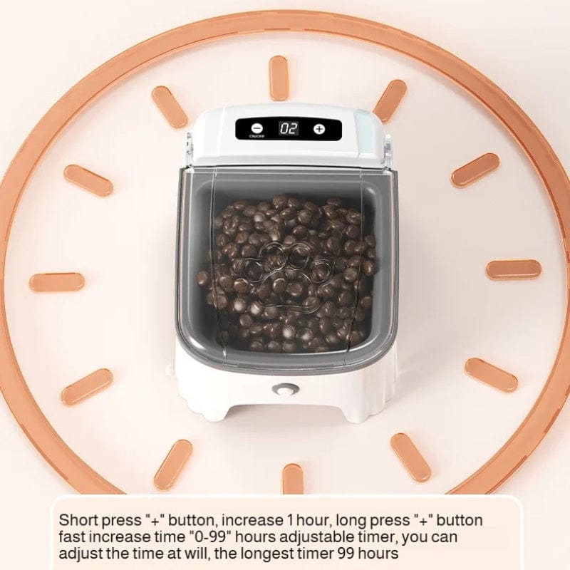 TechnuPet Smart Cat Feeder Smart Pet Feeder with Automatic Lid