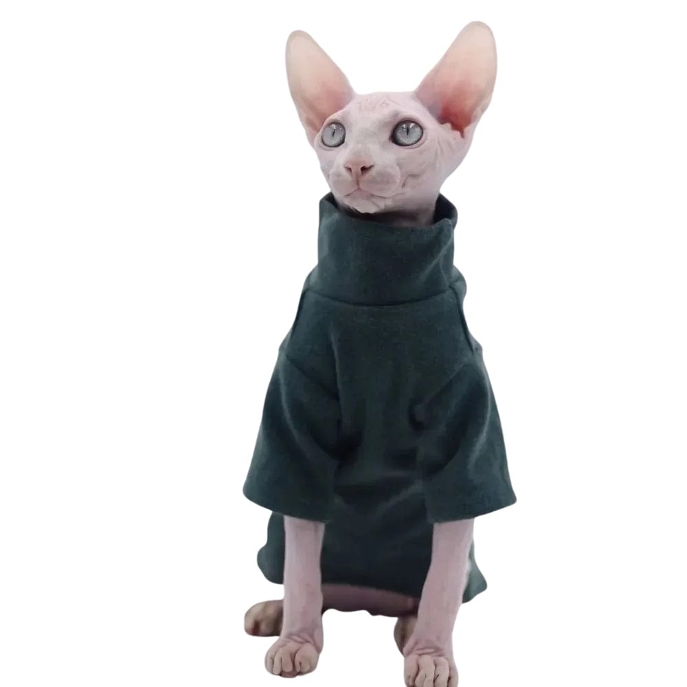 TechnuPet Cat Sweaters Soft Cotton Sphynx Winter Sweater