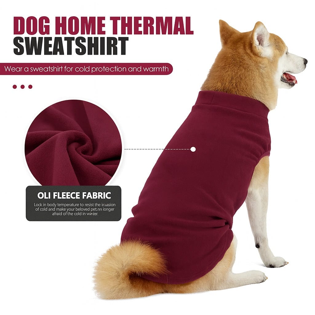 TechnuPet Pajamas for Dogs Soft Winter Dog Sweater Pajamas