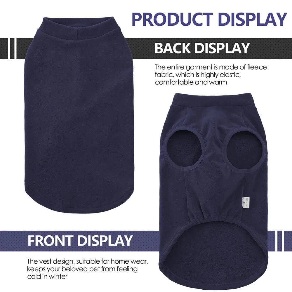 TechnuPet Pajamas for Dogs BU / M Soft Winter Dog Sweater Pajamas