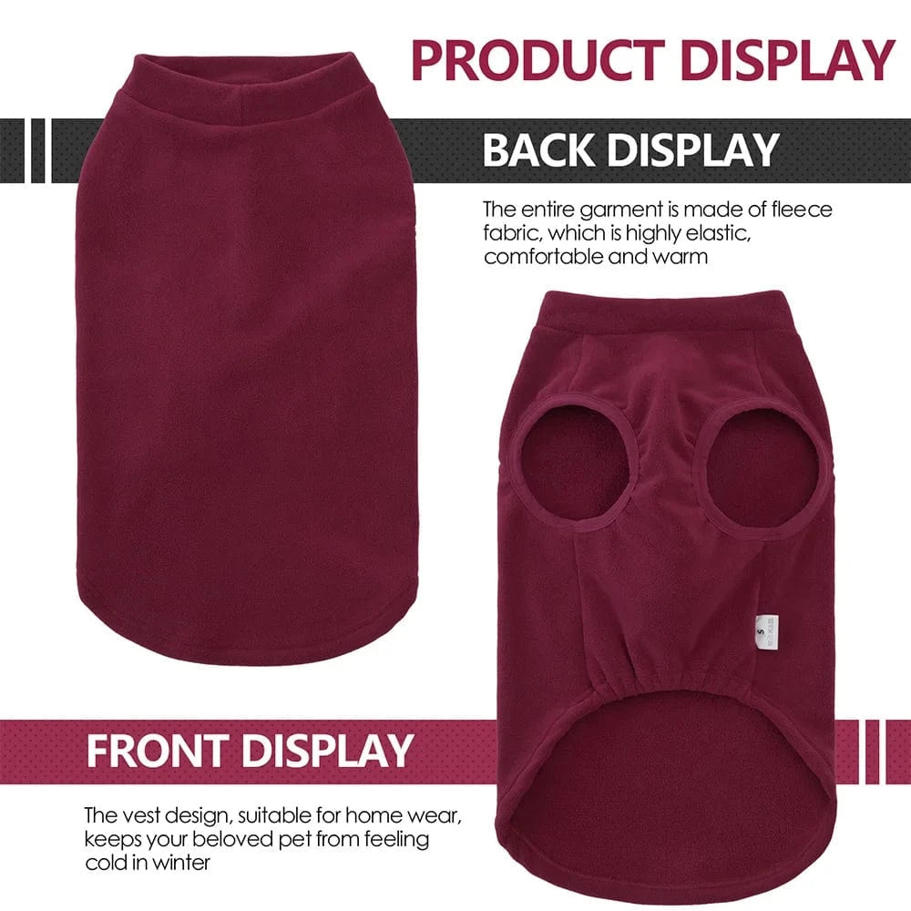 TechnuPet Pajamas for Dogs Red / S Soft Winter Dog Sweater Pajamas