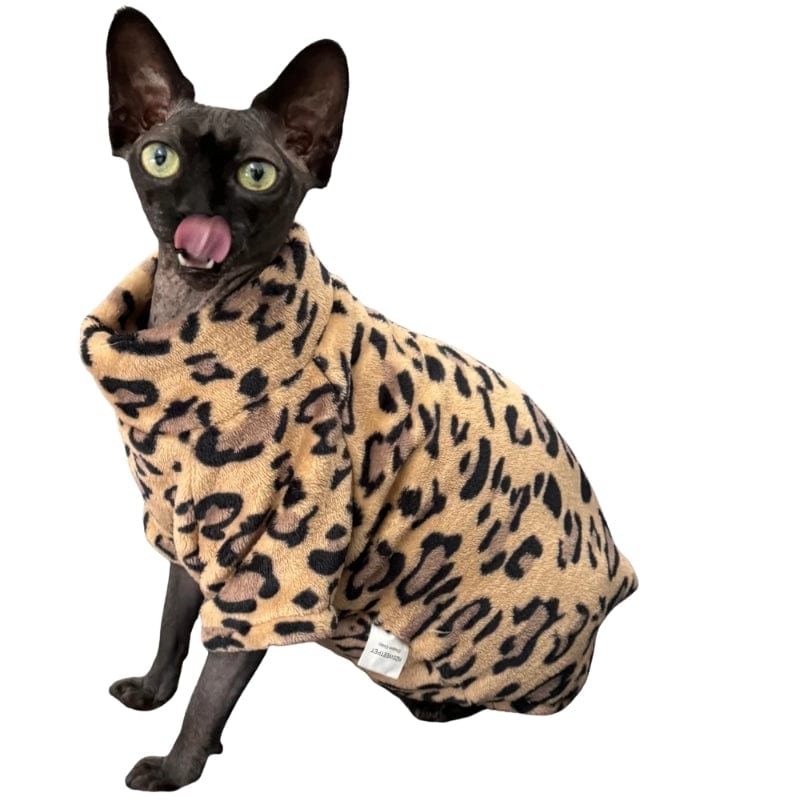 TechnuPet Cat Sweaters Thick Warm Sphynx Winter Outfit