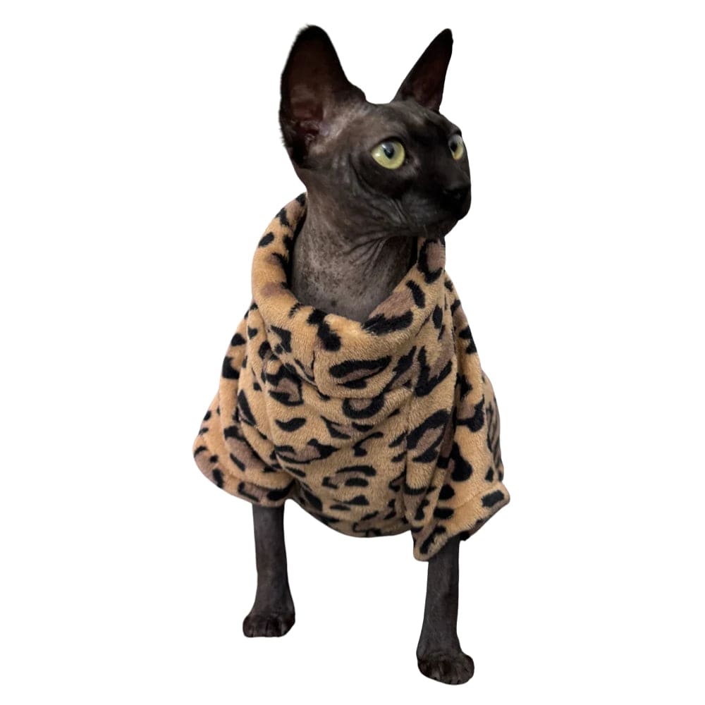 TechnuPet Cat Sweaters Thick Warm Sphynx Winter Outfit