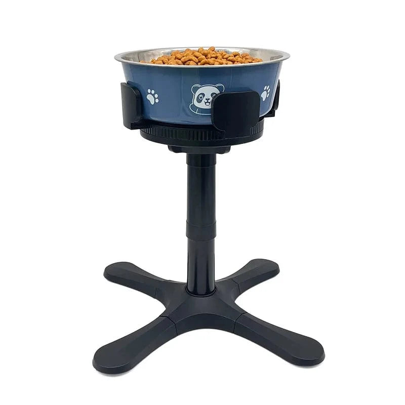 TechnuPet Raised Dog Bowls Bowls and Stand Tilted Elevated Dog Bowls