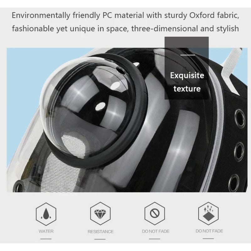 TechnuPet Pet Backpack Transparent Space Capsule Pet Backpack