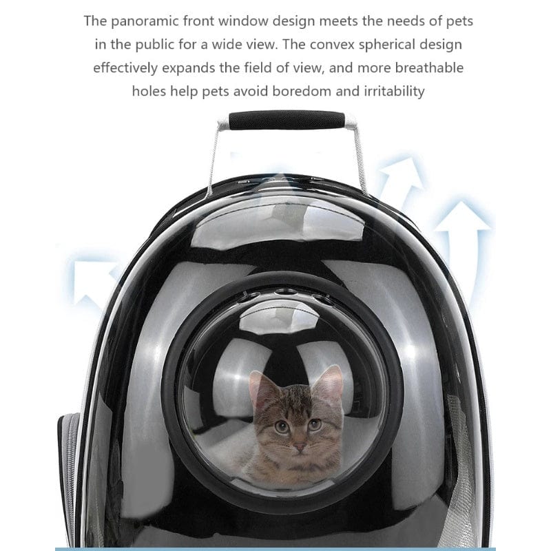 TechnuPet Pet Backpack Transparent Space Capsule Pet Backpack