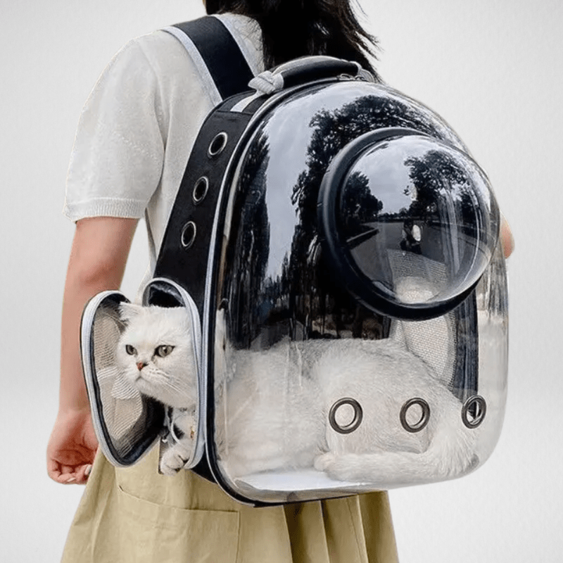 TechnuPet Pet Backpack Transparent Space Capsule Pet Backpack