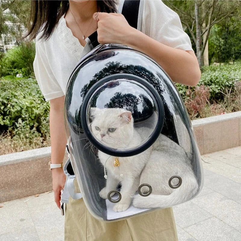 TechnuPet Pet Backpack Transparent Space Capsule Pet Backpack