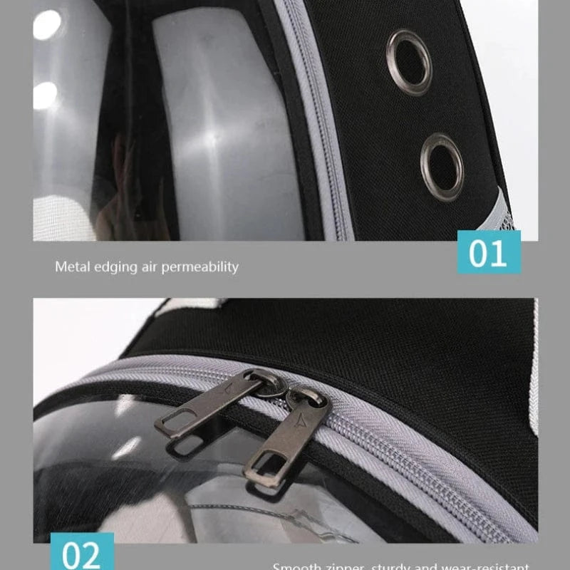 TechnuPet Pet Backpack Transparent Space Capsule Pet Backpack