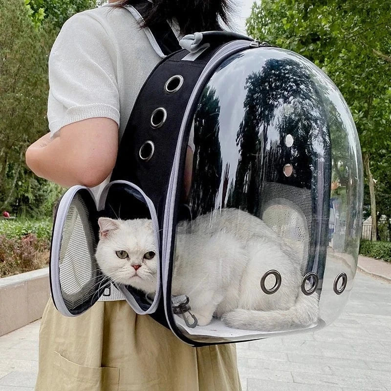 TechnuPet Pet Backpack Transparent Space Capsule Pet Backpack