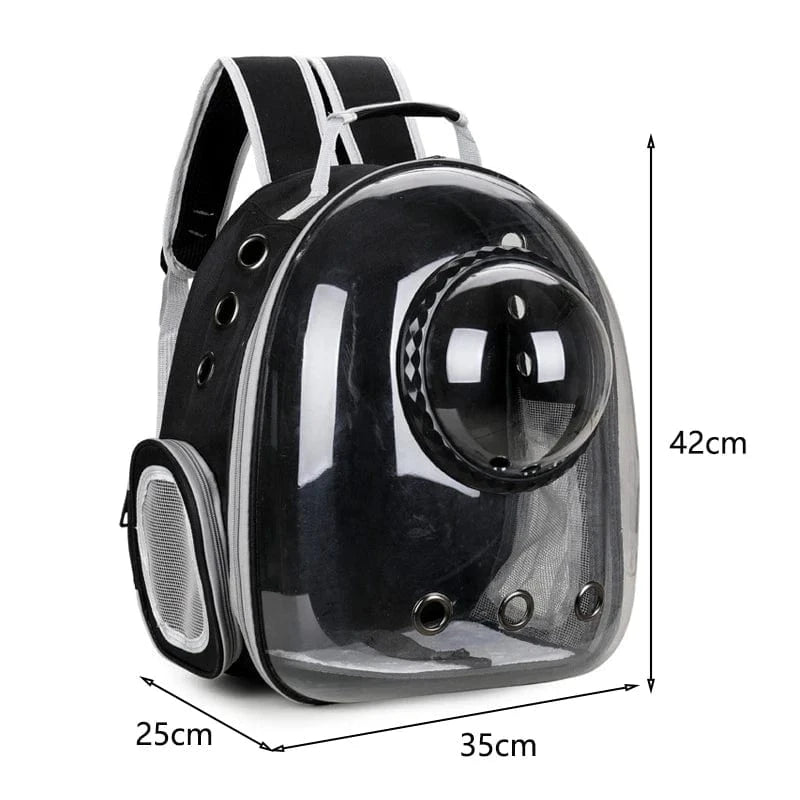 TechnuPet Pet Backpack Transparent Space Capsule Pet Backpack