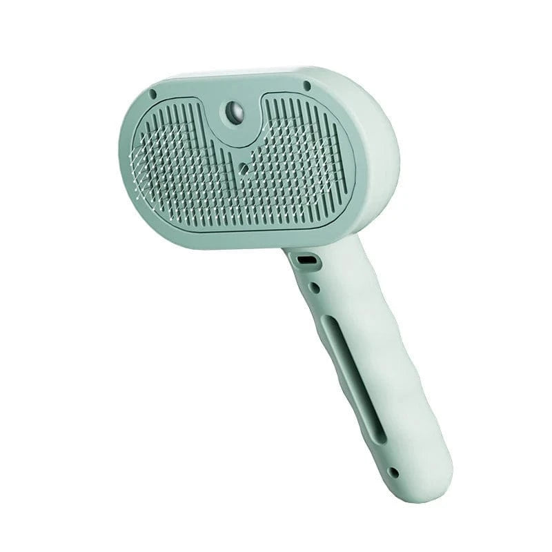 TechnuPet Dog Brush green / CHINA USB Pet Steam Comb