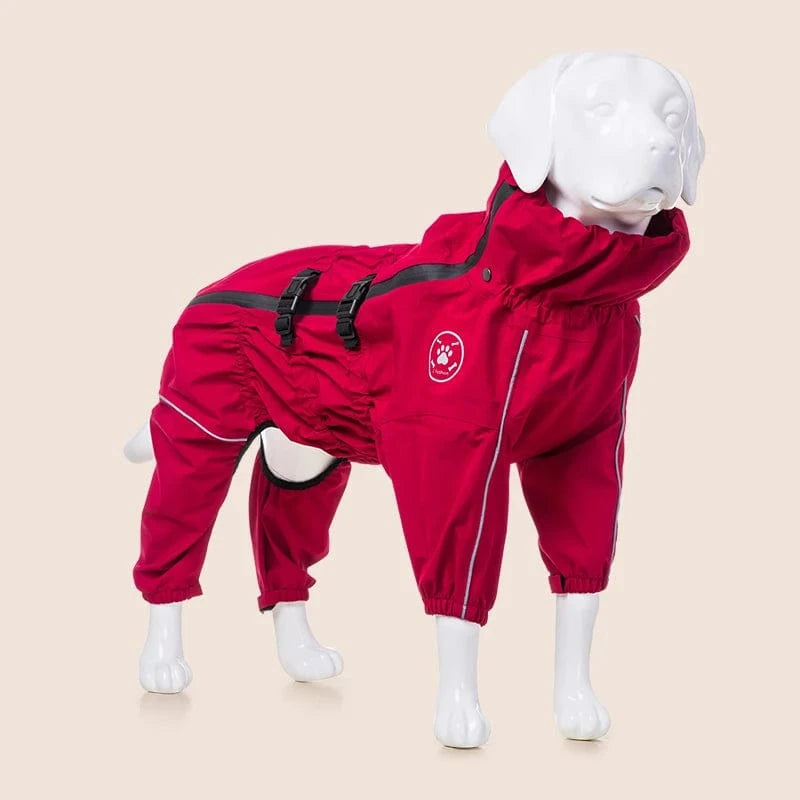 TechnuPet Dog Raincoats 03 / XXL 17-20kg Waterproof Breathable Dog Raincoat for Large Dogs