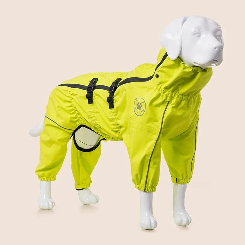 TechnuPet Dog Raincoats Waterproof Breathable Dog Raincoat for Large Dogs
