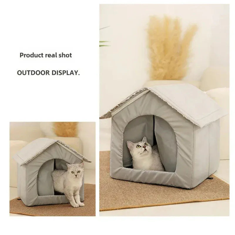 TechnuPet Cat Houses Waterproof Outdoor Pet Cave