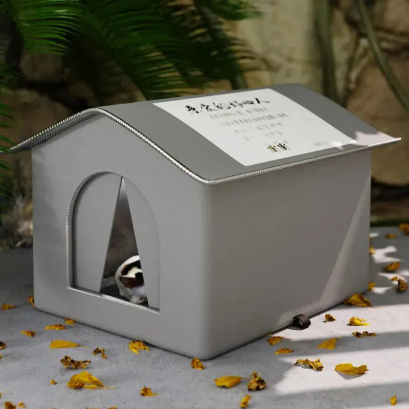 TechnuPet Cat Houses Waterproof Outdoor Pet Cave