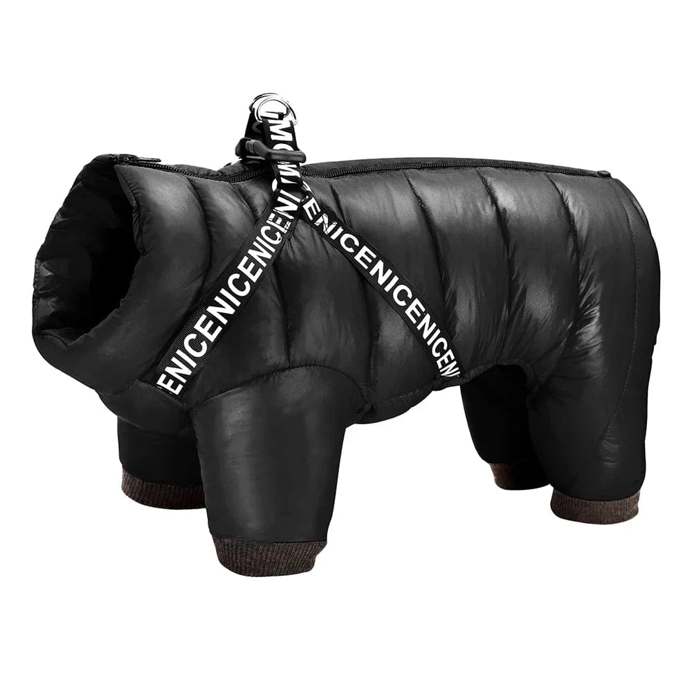 TechnuPet Pet Clothing Black / 16 Waterproof Warm Dog Winter Jacket