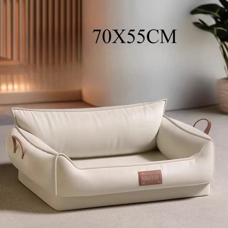 TechnuPet Dog Bed White L within 20kg Waterproof Winter Dog Bed Mat